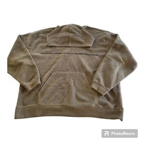 Vtg Old Navy Outlet XXL Men's Long Sleeve Green Pullover Hoody